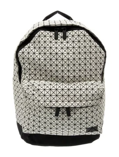 Pre-owned Bao Bao Issey Miyake Pvc Backpack In Gray
