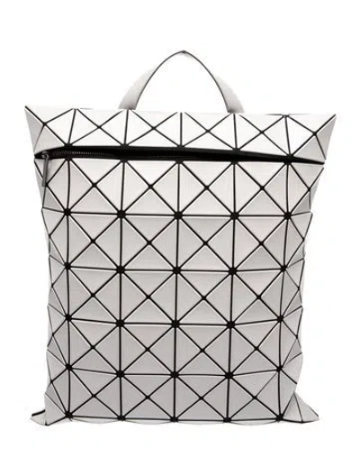 Pre-owned Bao Bao Issey Miyake Pvc Backpack In Grey