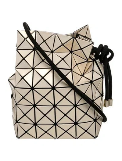 Pre-owned Bao Bao Issey Miyake Pvc Bucket Bag In Neutral