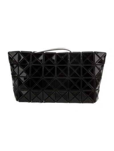 Pre-owned Bao Bao Issey Miyake Pvc Clutch In Black