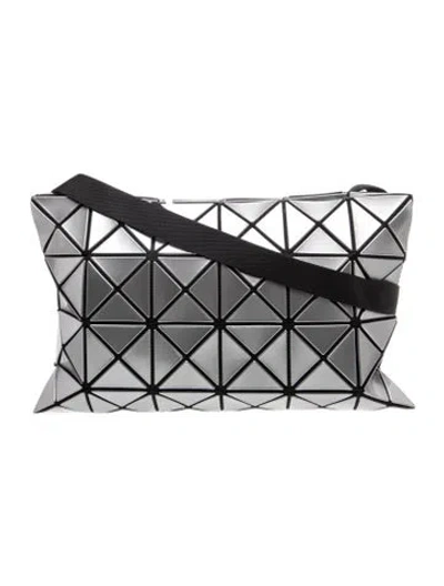 Pre-owned Bao Bao Issey Miyake Pvc Clutch In Gray