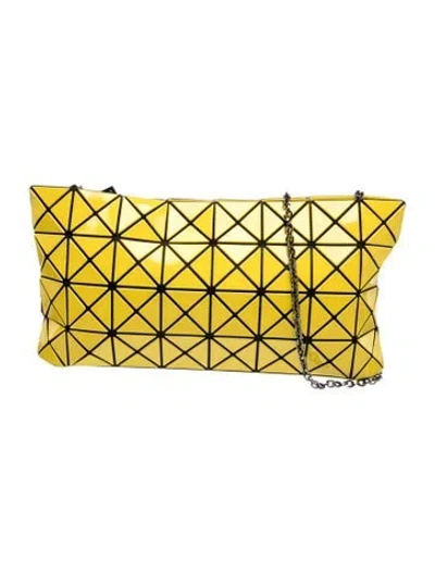 Pre-owned Bao Bao Issey Miyake Pvc Clutch In Yellow