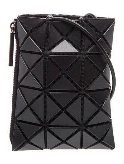 Pre-owned Bao Bao Issey Miyake Pvc Crossbody Bag In Black