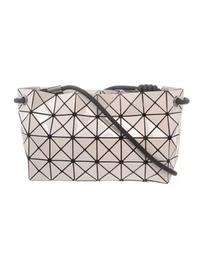 Pre-owned Bao Bao Issey Miyake Pvc Crossbody Bag In Brown