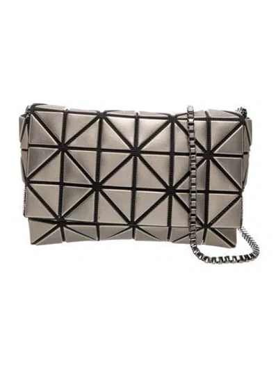 Pre-owned Bao Bao Issey Miyake Pvc Crossbody Bag In Gold/metallic