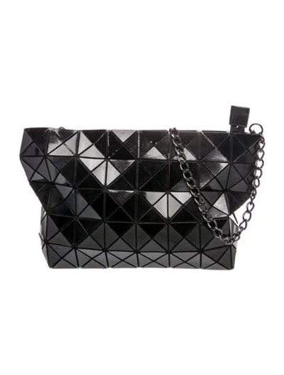 Pre-owned Bao Bao Issey Miyake Pvc Messenger Bag In Black