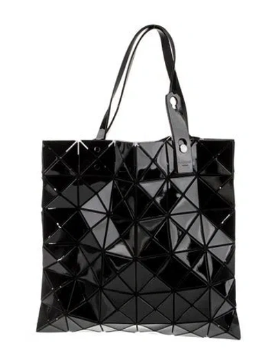 Pre-owned Bao Bao Issey Miyake Pvc Shoulder Bag In Black