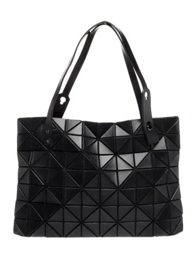 Pre-owned Bao Bao Issey Miyake Pvc Shoulder Bag In Black