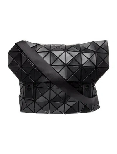 Pre-owned Bao Bao Issey Miyake Pvc Shoulder Bag In Black