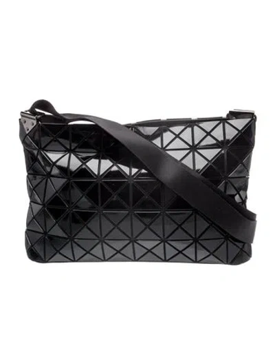 Pre-owned Bao Bao Issey Miyake Pvc Shoulder Bag In Black