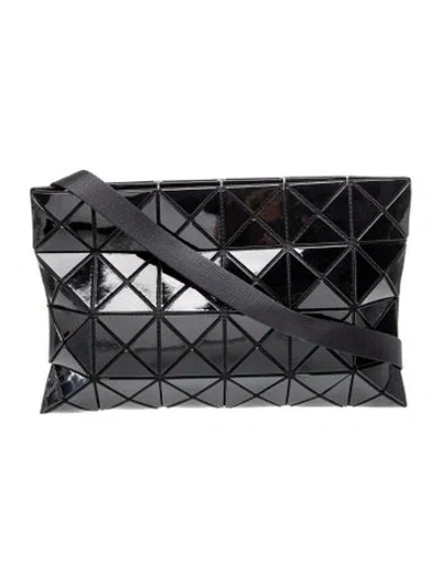 Pre-owned Bao Bao Issey Miyake Pvc Shoulder Bag In Black