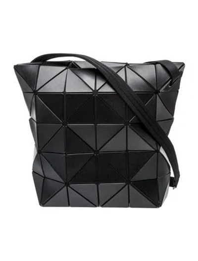 Pre-owned Bao Bao Issey Miyake Pvc Shoulder Bag In Black