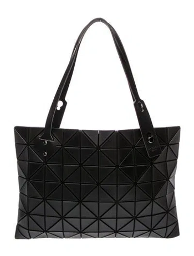 Pre-owned Bao Bao Issey Miyake Pvc Shoulder Bag In Gray