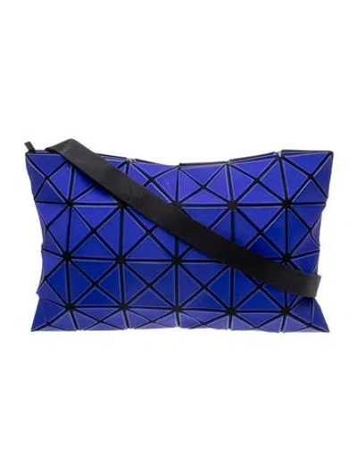 Pre-owned Bao Bao Issey Miyake Pvc Shoulder Bag In Purple