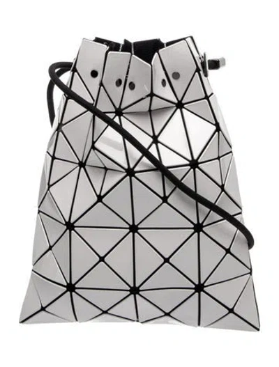 Pre-owned Bao Bao Issey Miyake Pvc Shoulder Bag In White