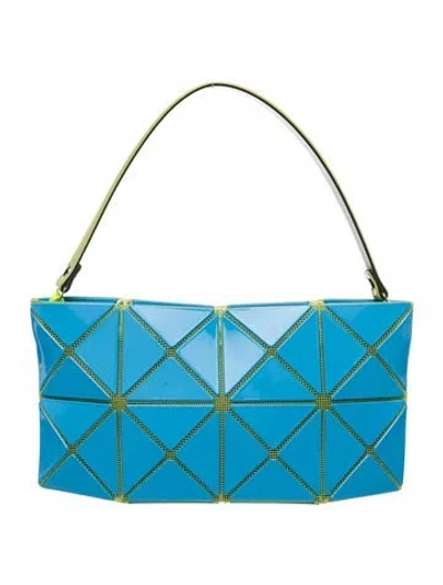 Pre-owned Bao Bao Issey Miyake Pvc Top Handle Bag In Blue