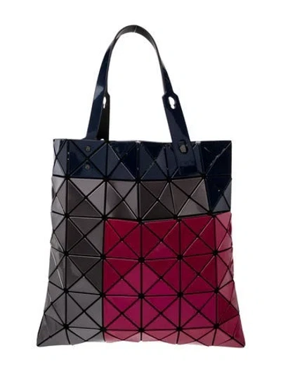Pre-owned Bao Bao Issey Miyake Pvc Top Handle Bag In Multi