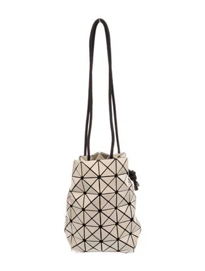 Pre-owned Bao Bao Issey Miyake Pvc Top Handle Bag In Neutral