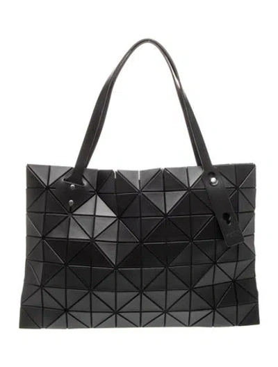 Pre-owned Bao Bao Issey Miyake Pvc Tote In Black
