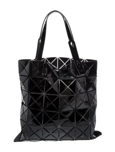 Pre-owned Bao Bao Issey Miyake Pvc Tote In Black