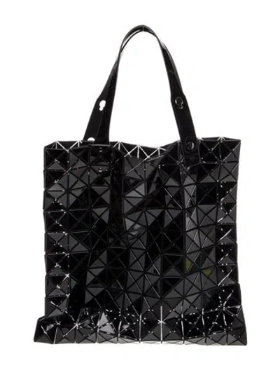 Pre-owned Bao Bao Issey Miyake Pvc Tote In Black