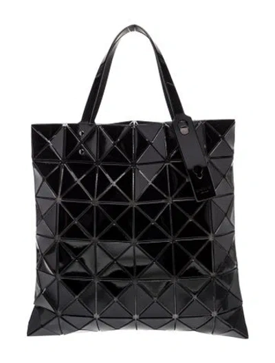 Pre-owned Bao Bao Issey Miyake Pvc Tote In Black