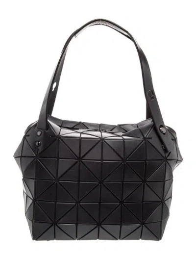 Pre-owned Bao Bao Issey Miyake Pvc Tote In Black