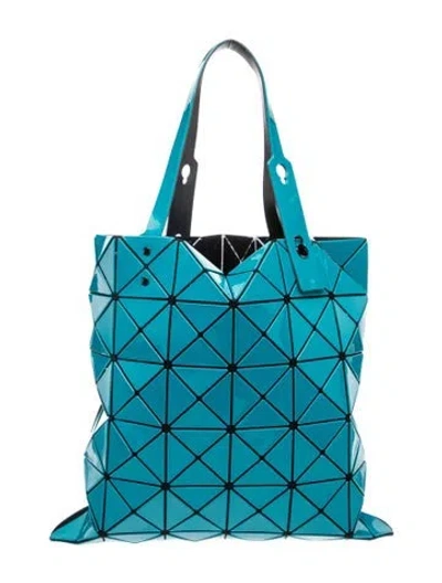 Pre-owned Bao Bao Issey Miyake Pvc Tote In Blue