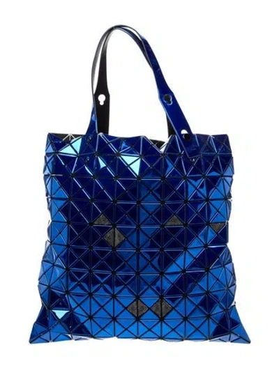 Pre-owned Bao Bao Issey Miyake Pvc Tote In Blue