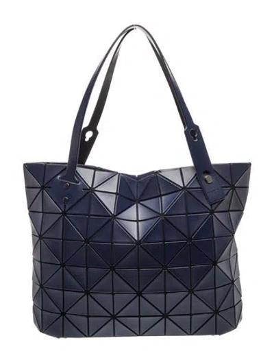 Pre-owned Bao Bao Issey Miyake Pvc Tote In Blue