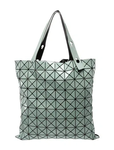Pre-owned Bao Bao Issey Miyake Pvc Tote In Green