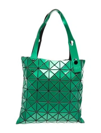 Pre-owned Bao Bao Issey Miyake Pvc Tote In Green