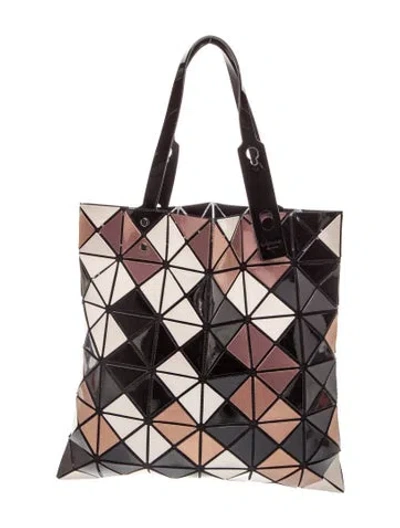 Pre-owned Bao Bao Issey Miyake Pvc Tote In Neutral