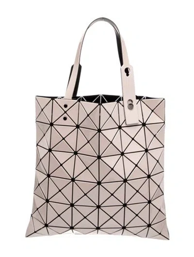 Pre-owned Bao Bao Issey Miyake Pvc Tote In Pink