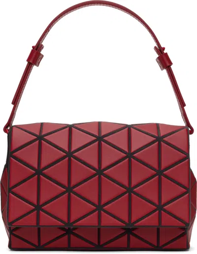 Bao Bao Issey Miyake Red Fossette Bag In Gray