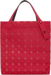 Bao Bao Issey Miyake Red Prism Plus Tote In 27-cherry Red