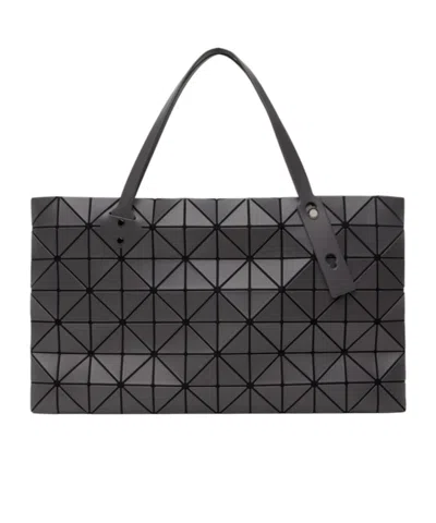 Bao Bao Issey Miyake Rock Matte Large Handbag In Black