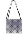 Bao Bao Issey Miyake Row Metallic Shoulder Bag In Purple