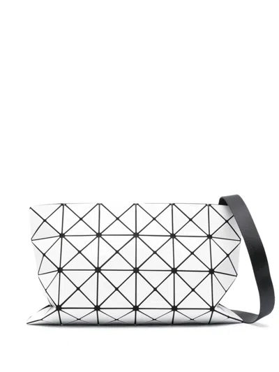 Bao Bao Issey Miyake Lucent Geo Tile Crossbody Clutch Bag In Silver