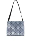 Bao Bao Issey Miyake Row Metallic Shoulder Bag In Light Blue