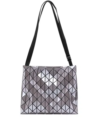 Bao Bao Issey Miyake Row Metallic Shoulder Bag In Grey