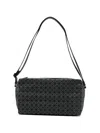 Bao Bao Issey Miyake Shoulder Bag Rectangular Shape Textured Surface In Black