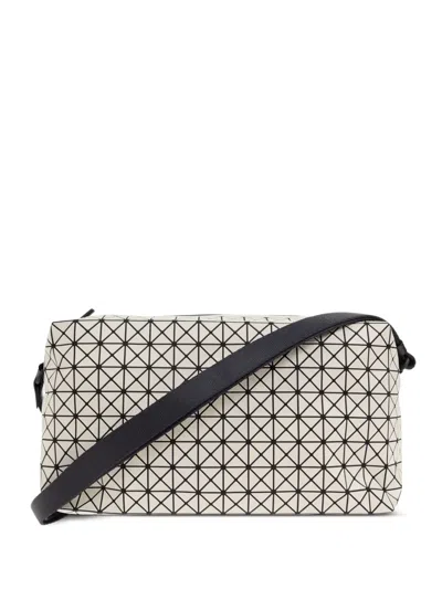 Bao Bao Issey Miyake Saddle Tote Bag In White
