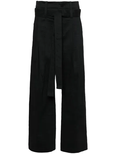 Bao Bao Issey Miyake Shaped Membrane Pants In Black
