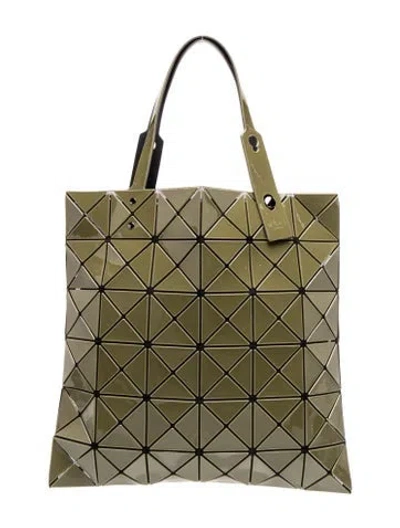 Pre-owned Bao Bao Issey Miyake Shoulder Bag In Green