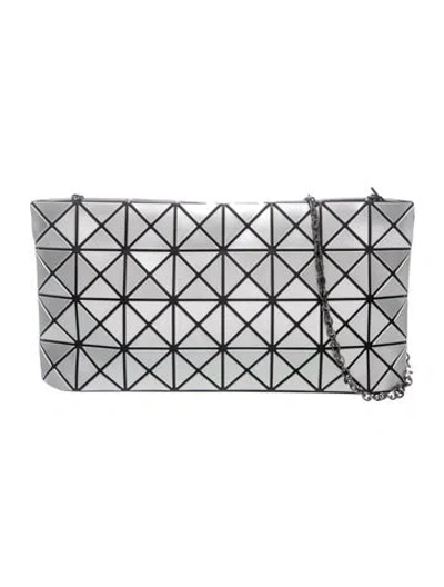 Pre-owned Bao Bao Issey Miyake Shoulder Bag In Metallic/silver