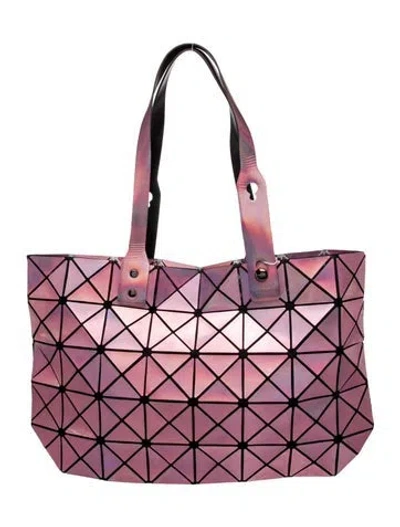 Pre-owned Bao Bao Issey Miyake Shoulder Bag In Pink