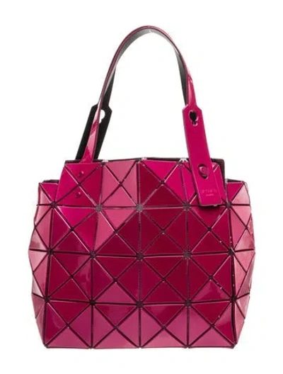 Pre-owned Bao Bao Issey Miyake Shoulder Bag In Pink