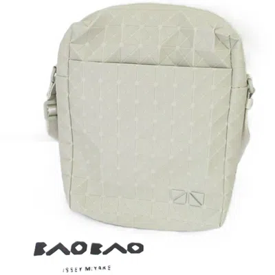 Pre-owned Bao Bao Issey Miyake Shoulder Bag () In Sand