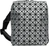 Bao Bao Issey Miyake Silver Beetle Reflector Shoulder Bag In Silver